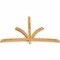 Ekena Millwork Davenport Rough Sawn Timber Gable Bracket, Western Red Cedar, 96"W x 60"H x 4"D x 4"F, 15/12 Pitch GBW096X60X0404DAV00RWR - alternate 4